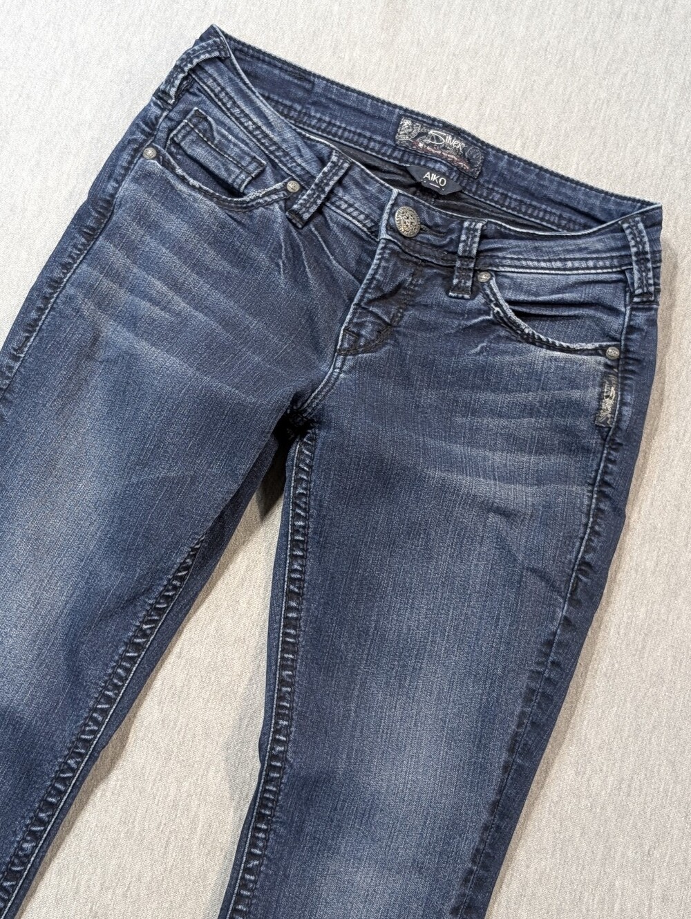 Silver Jeans Aiko Mid Skinny Women's 26 X 31 Blue